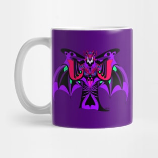 uukum soots camazots the mayan dracula vampire ecopop pattern armor Mug